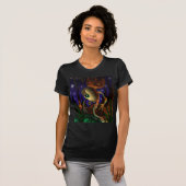 T-shirt Conception de regard fixe d'oeil (Devant entier)