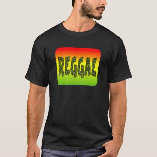 T-shirt Conception de reggae (Devant)