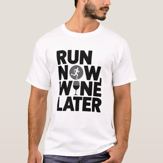 T-shirt Conception de remise en forme du coureur (Devant)