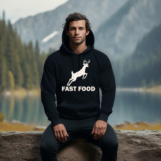 T-shirt Conception de restauration rapide avec une image d