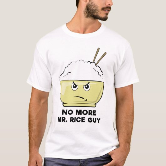 T-shirt Conception de riz drôle (Devant)