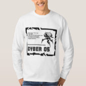 T-shirt Conception de robot Cyber 05 Mech (Devant)