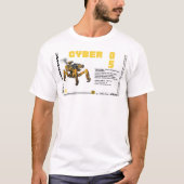 T-shirt Conception de robots Cyber 05 Mech (Devant)