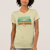 T-shirt Conception de San Diego - Bella+Canvas Femme Slim  (Devant)