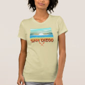 T-shirt Conception de San Diego - Bella+Canvas Femme Slim (Devant)