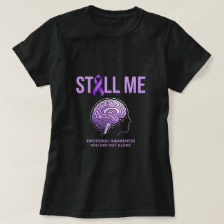 T-shirt Conception de sensibilisation à la maladie d'Alzhe
