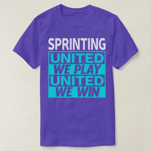 T-shirt Conception de sérigraphie pour un sprinter 1 (Design devant)