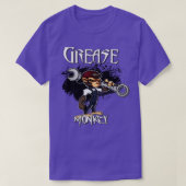 T-shirt Conception de singe graissé (Design devant)