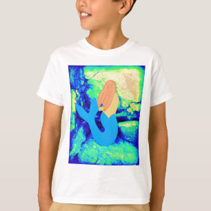 T-shirt conception de sirène