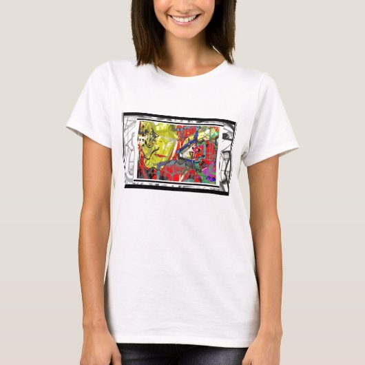 T-SHIRT CONCEPTION DE SKATERGYRL (Devant)
