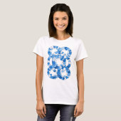 T-shirt Conception de slogan BLEU GLACE Chic Blue (Devant entier)