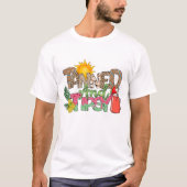 T-shirt Conception De Soirée Tannée Et Tipsy (Devant)