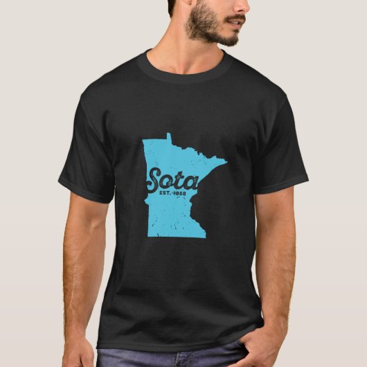 T-shirt Conception de Sota Minnesota Tee Minnesota Pride (Devant)