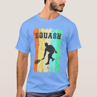 T-shirt Conception de sport de squash fille garçon