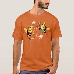 T-shirt Conception de sport drôle d'animaux abeilles jouan