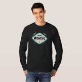 T-shirt Conception de sprint pour un sprinteur (Devant entier)