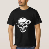 T-shirt Conception de squelette (Devant)