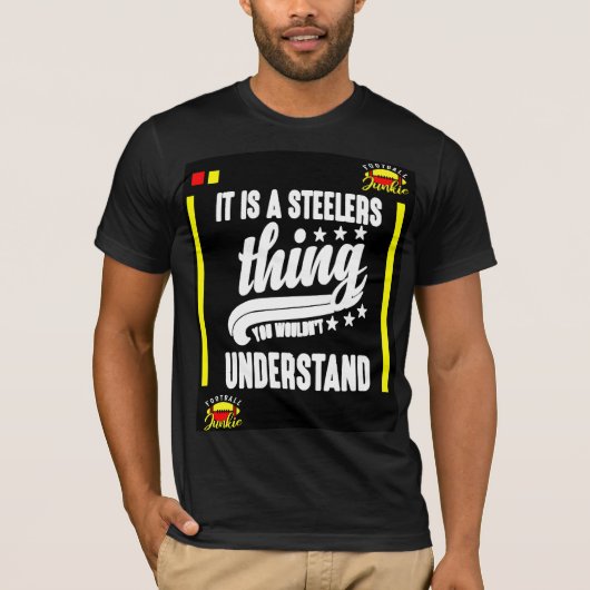 T-shirt Conception de Steeller (Devant)