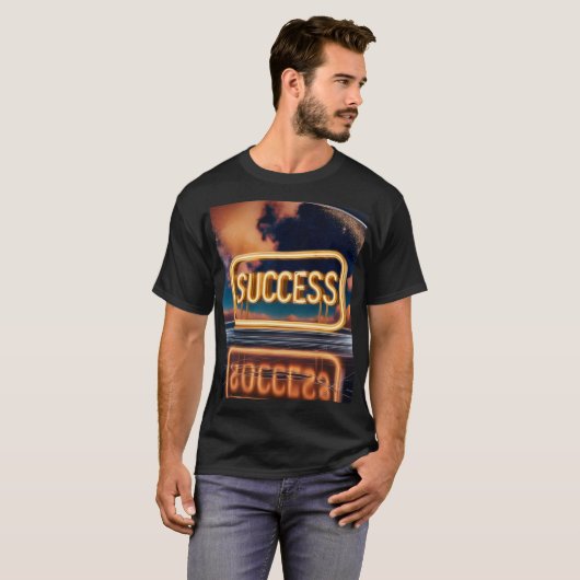 T-shirt Conception de succès (Devant entier)