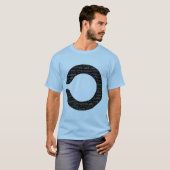 T-shirt Conception de Sunyata représentant le vide ou le v (Devant entier)