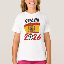 Conception de supporter de football Espagne 2026 a