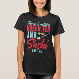 T-shirt Conception de sushi pour la nourriture japonaise W