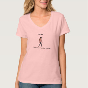 T-shirt conception de tablier de cuisine POD