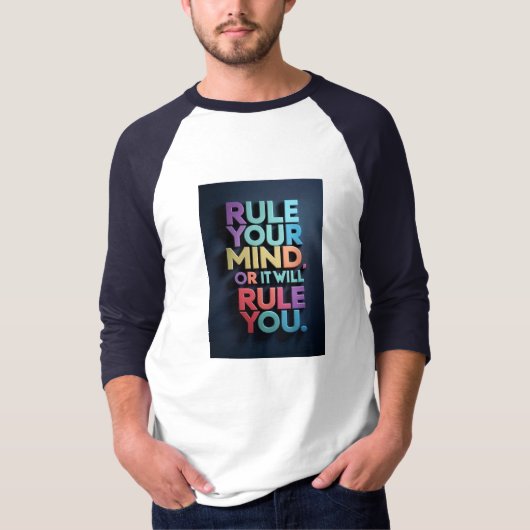 T-shirt Conception de tee-shirt de typographie de citation (Devant)