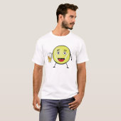 T-shirt Conception de tennis drôle (Devant entier)