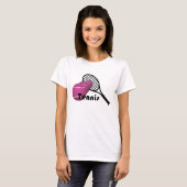 T-shirt Conception de tennis Femmes de base (Devant entier)
