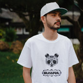 T-shirt Conception de texte 3D BLISSFUL