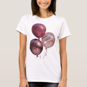 T-shirt Conception de texte argent artistique TROIS BALLOO
