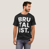 T-shirt Conception de texte brut (Devant entier)