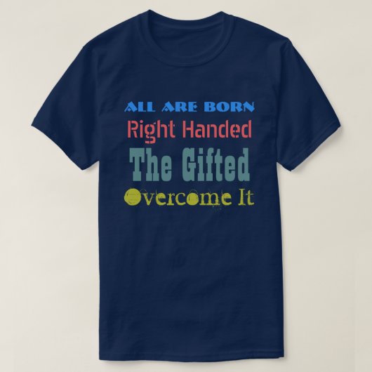 T-SHIRT CONCEPTION DE TEXTE GAUCHE (Design devant)