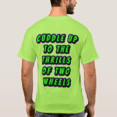 T-shirt Conception de texte motivationnel dynamique (Dos)