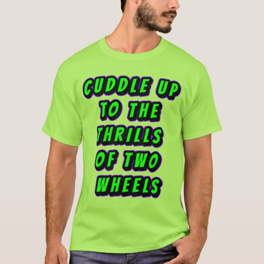 T-shirt Conception de texte motivationnel dynamique (Devant)