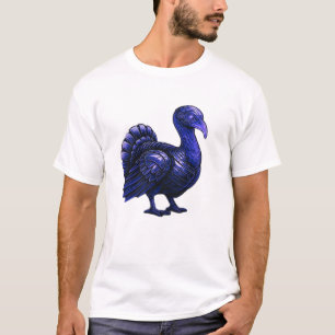 T-shirt Conception de Thanksgiving de dinde distopienne T-
