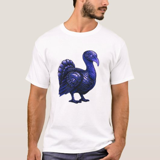 T-shirt Conception de Thanksgiving de dinde distopienne T- (Devant)