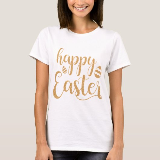 T-shirt Conception de thème de Pâques (Devant)