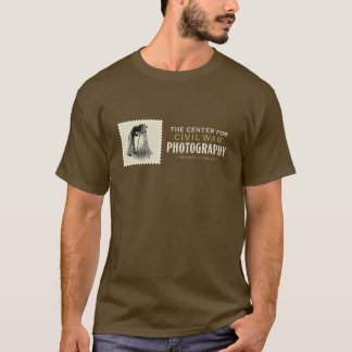 T-shirt Conception de timbre CCWP pour fonds sombres