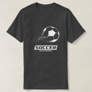 T-shirt Conception de Tournoi de Balle de Football de Part