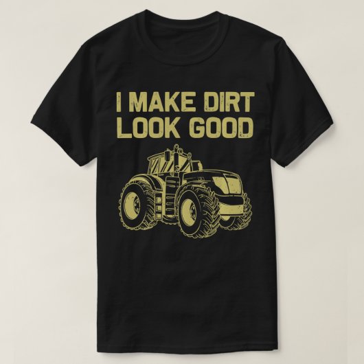 T-shirt Conception De Tracteurs Mignonnes Pour Hommes Femm (Design devant)