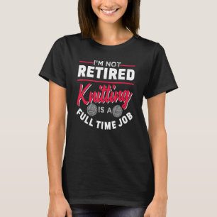 T-shirt Conception De tricots Pour Les Femmes Retraitées E