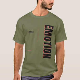 T-shirt Conception de typographie de technologie drôle d'é