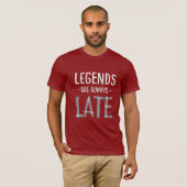 T-shirt Conception de typographie FunnySarcastic LegendsAl (Devant entier)