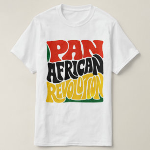 T-shirt Conception de typographie rétro de la révolution p
