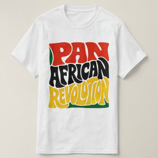 T-shirt Conception de typographie rétro de la révolution p (Design devant)