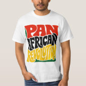 T-shirt Conception de typographie rétro de la révolution p (Devant)