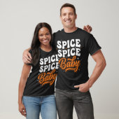 T-shirt Conception de typographie rétro Halloween Spice Sp (Unisexe)