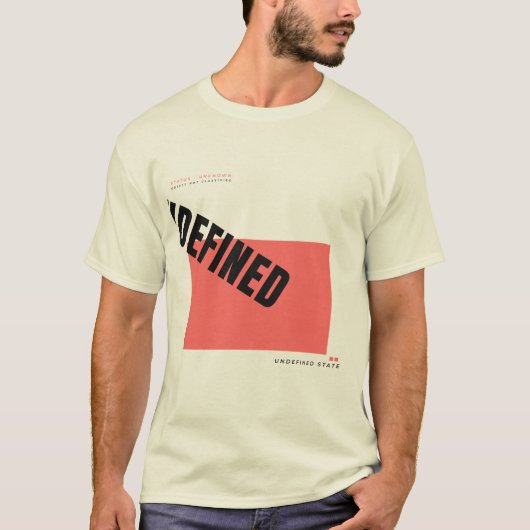T-shirt Conception de typographie technologique non défini (Devant)